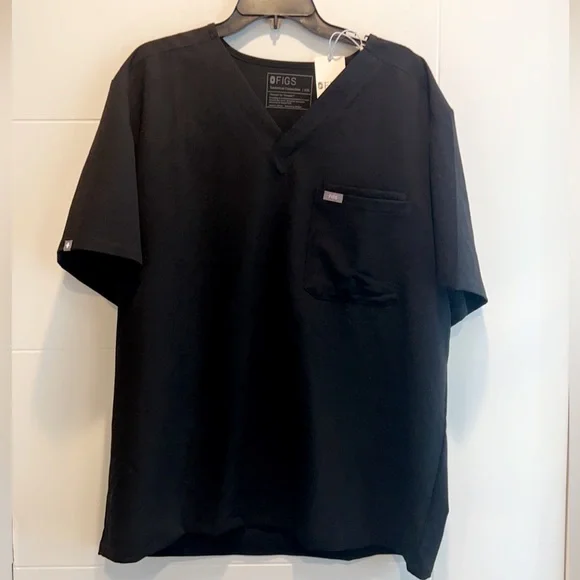 Black Figs Scrub Top - Picture 1 of 2